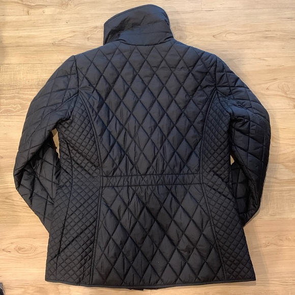 Michael Kors Women's Quilted Black Anorak Coat Small - Picture 2 of 3